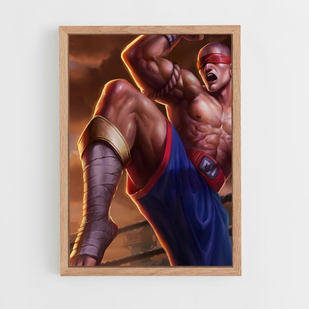 Poster Poing de Feu – affiche League Of Legends (vue 4)